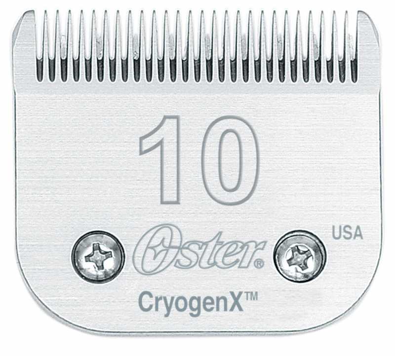 Oster CryogenX Detachable Pet Clipper Blade – Size 10 Wide, For Professional Grooming