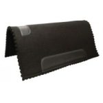 Saddle Western Pad Wool Felt - Scollop Edge